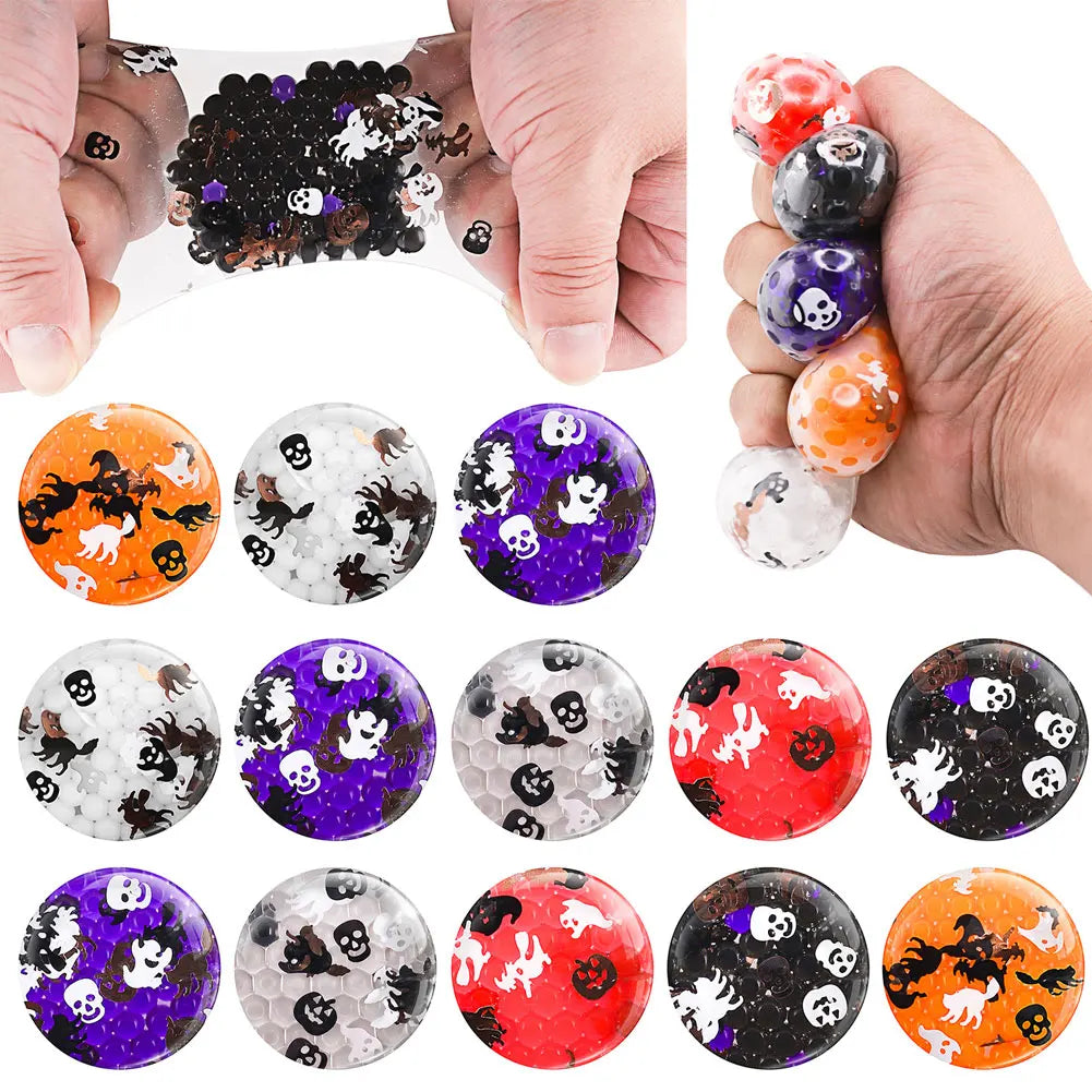 Washable Multi Style Halloween Children's Gifts Can Be Squeezed To Relieve Stress Parties Holidays Funny Props Gifts