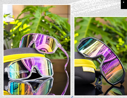 SCVCN Cycling Glasses Outdoor Sports Bicycle Sunglasses UV400 Running Eyewear Men MTB Cycling Sunglasses Road Bike Glasses