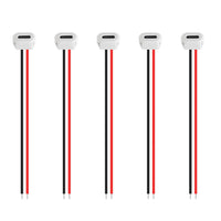 5pcs white
