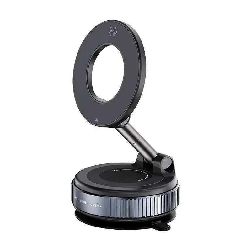 New foldable vacuum adsorption magnetic car phone holder 2025 suction cup dedicated navigation phone holder%#%#%#%#