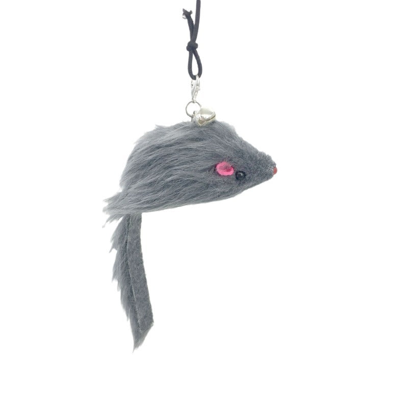 Interactive Cat Toy Cats Mouse Toys Hanging Door Retractable plaything Funny Self-hey kitten Scratch Rope Mouse Toy Pet Products