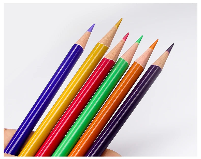 Brutfuner 48/72/120/150/160/180Colors Pencils Professional Oil Wood Soft Watercolor Pencil For School Draw Sketch Art Supplies
