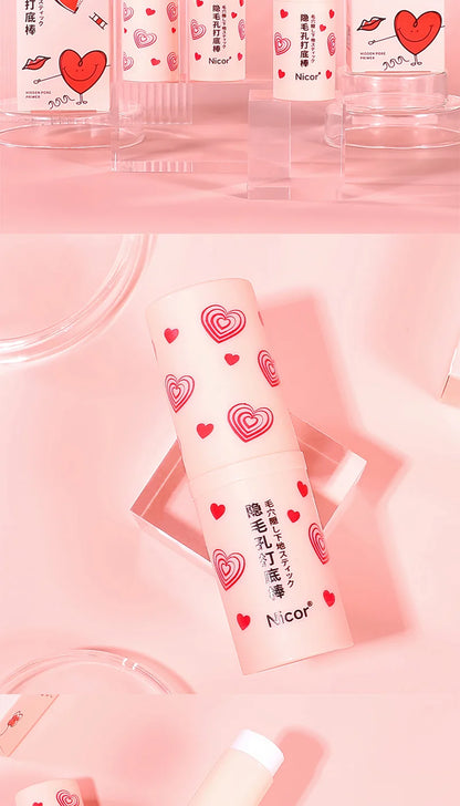Pre-makeup isolation base stick, less prone to powder sticking, natural makeup effect, matte coverage, and long-lasting makeup