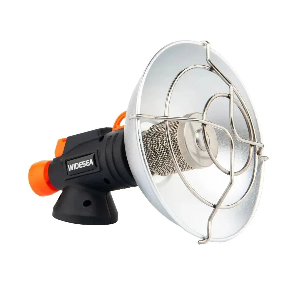 Widesea Camping Heater Portable Stainless Steel Fireplace for Winter Outdoor Stove Hiking Gas Burner Heating Survival Equipment