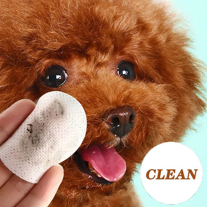 New Pet Eye Wipes Cats And Dogs Tearmark Wet Wipes Cats And Dogs Universal No Irritation Cleaning Products 130 Canned Wipes