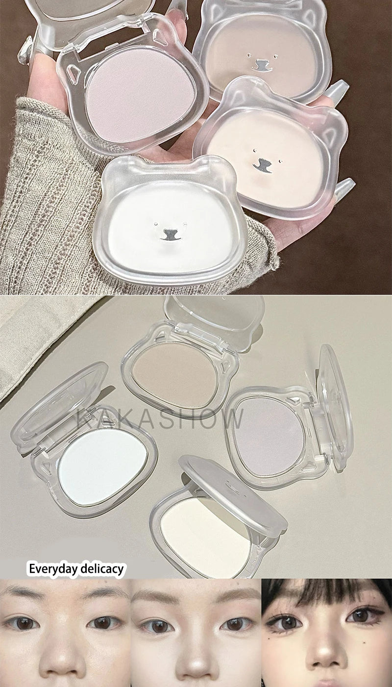 Skin-friendly powder, oil control skin, fill makeup concealer,waterproof and sweat proof, do not take off makeup not card powder