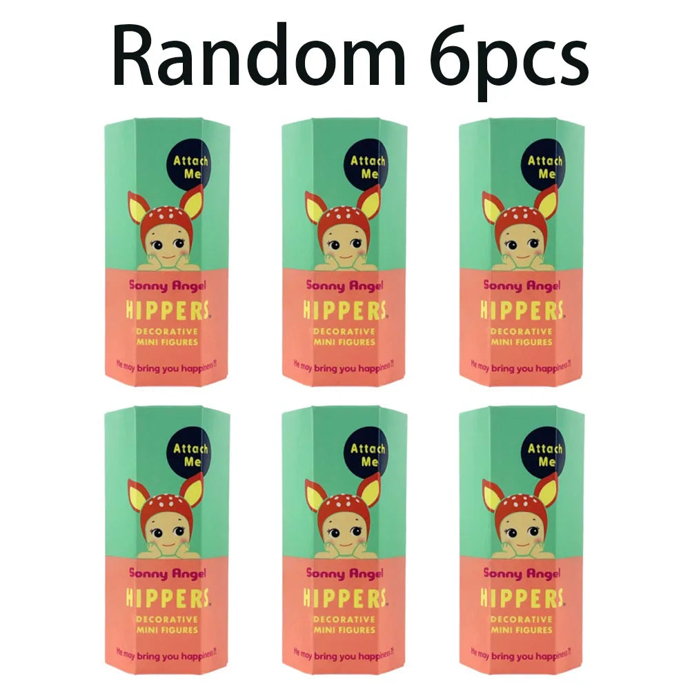 Sonny Angel Blind Box Toys Hippers Dreaming Series Anime Action Figures Mobile Computer Decoration Dolls Birthday Christmas Gift
