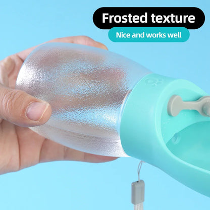 Pet Dog Water Bottle 300ML Puppy Drinking Bowls For Small Medium Dogs Cats Hiking Portable Cat Feeder Golden Retriever Supplies