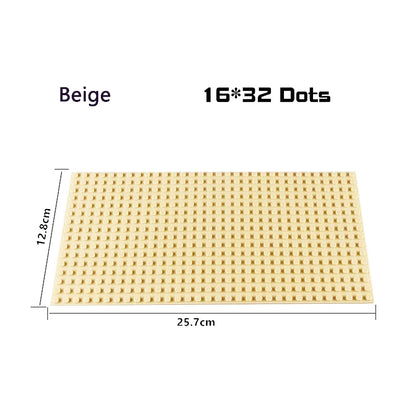 32x32x16x16 Dots Classic Base Plates MOC DIY Plastic Bricks Baseplates City Dimensions Building Blocks Figures Construction Toys