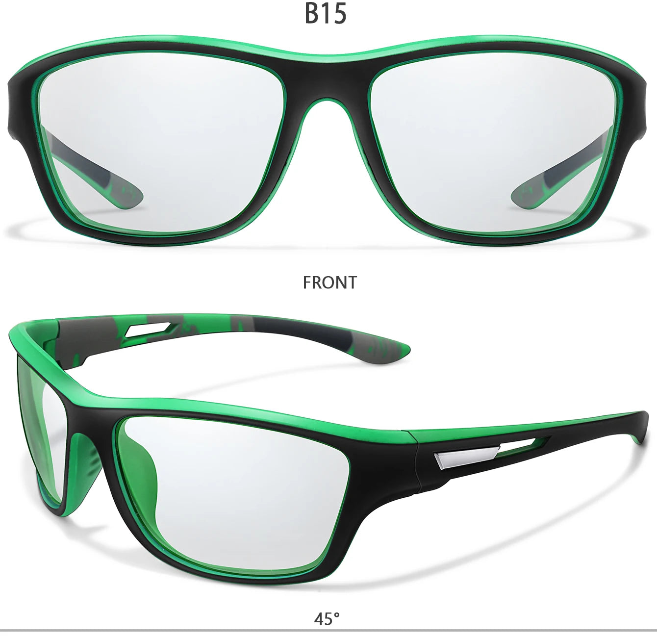 Photochromic Motorcycle Sunglasses Men Women Outdoor Cycling Driving Hiking Eyewear Fishing UV400 Protection Goggles