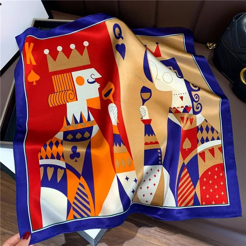 Scarf 100% Silk Bandana Women Square Scarves Wrap Kerchief Spring Fashion Luxury High Quality Headband Hijab Shawls 2026