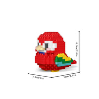 Red Parrot Blocks