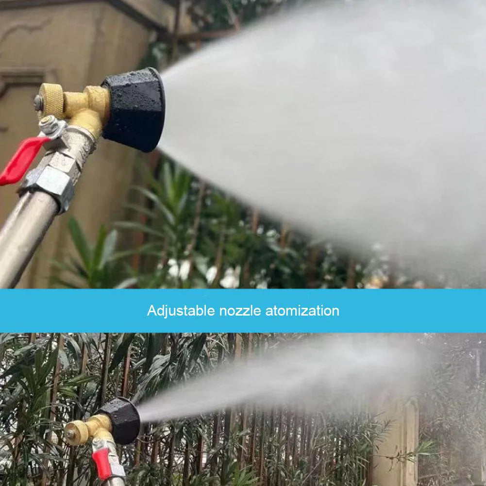 High Pressure Pesticide Sprayer Nozzle Adjustable Watering Irrigation Air Vortex Spray Nozzle Agricultural Garden Pest Control