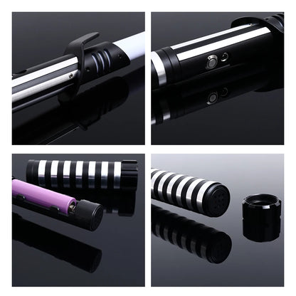 Luke RGB Lightsaber Laser Sword Metal Flashing Rave Cosplay Toys Soundfonts Force FX FOC Blaster Toy  Espada Sabre De Luz