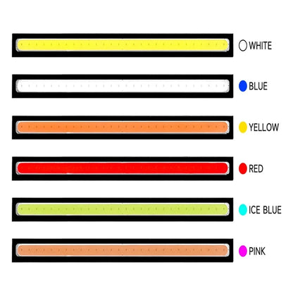 2pcs 17cm Universal Waterproof Daytime Running Lights COB Fog Lamp Car Styling Led Day Light DRL Lamp Fog Bar Lamp Strip Lights