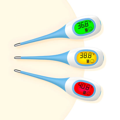 Professional LED Pet Dog Cat Electronic Thermometer Safe Wet Dry Thermometer Veterinary Thermometer Pet Medical Equipment Tools