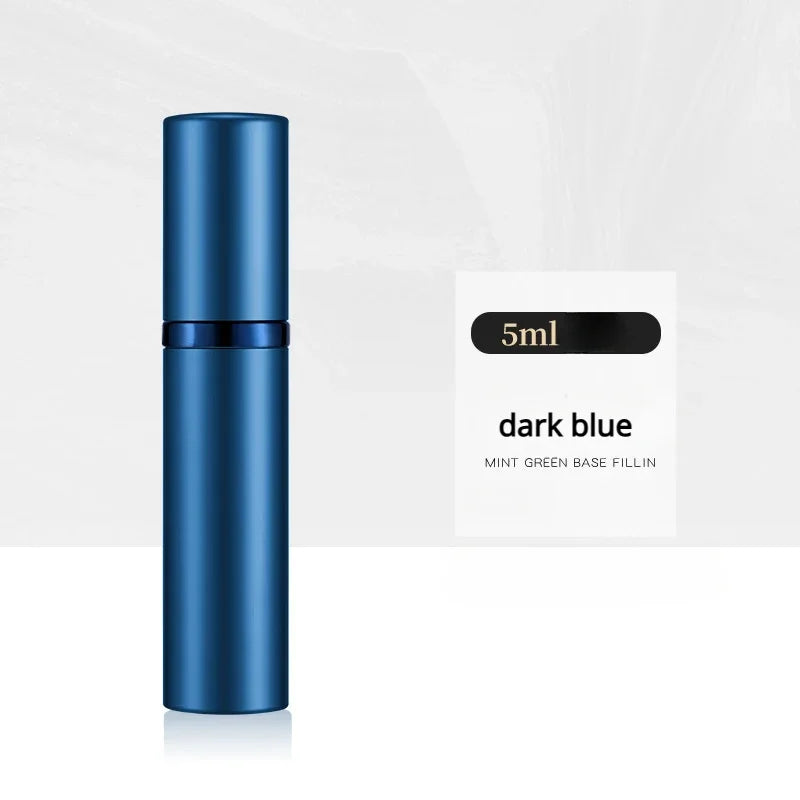 5ml Mini Portable Bottom-Filling Pump Perfume Refillable Spray Bottle Empty Cosmetic Containers Atomizer Bottle Travel Refill