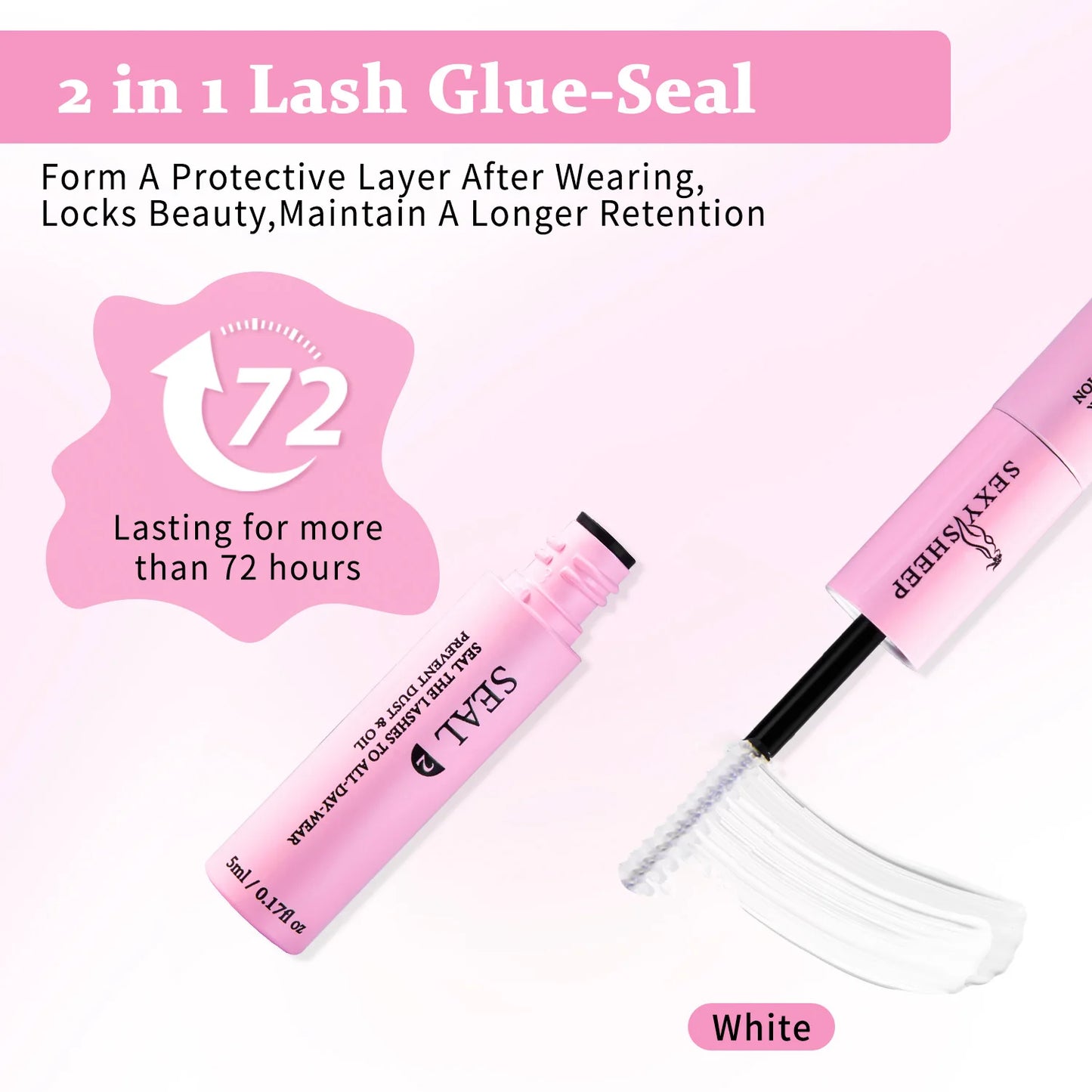 DIY Lash Extension Kit 480pcs Individual  Lashes Cluster Mix 40D 60D 60D 80D with Lash Bond and Seal and Remover,tweezers