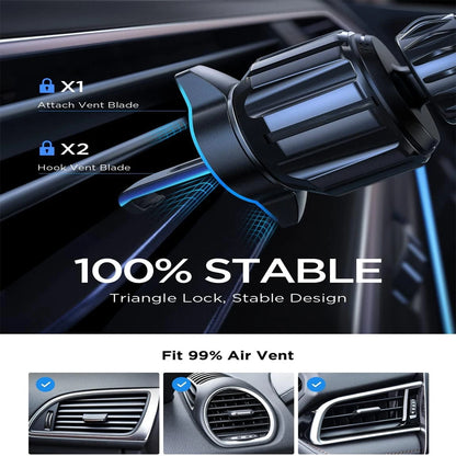 Upgraded 360° Magnetic Phone Holder Car for MagSafe Mount Magnetic Car Phone Mount, Air Vent Phone Holder Cell Phone Holder