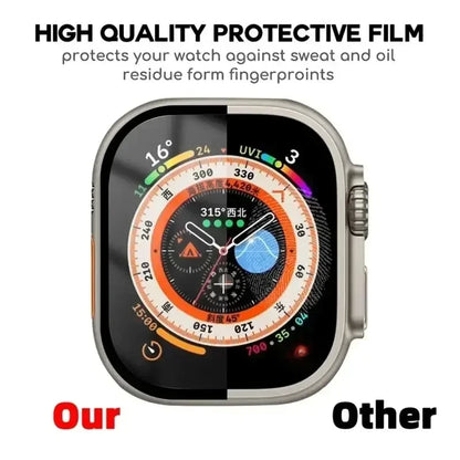 Install Tray Screen Protector for Apple Watch Ultra 49mm Series10 42mm 46mm For iWatch 9 8 7 6 5 4 3 SE 45mm 41mm 44mm 40mm 38mm