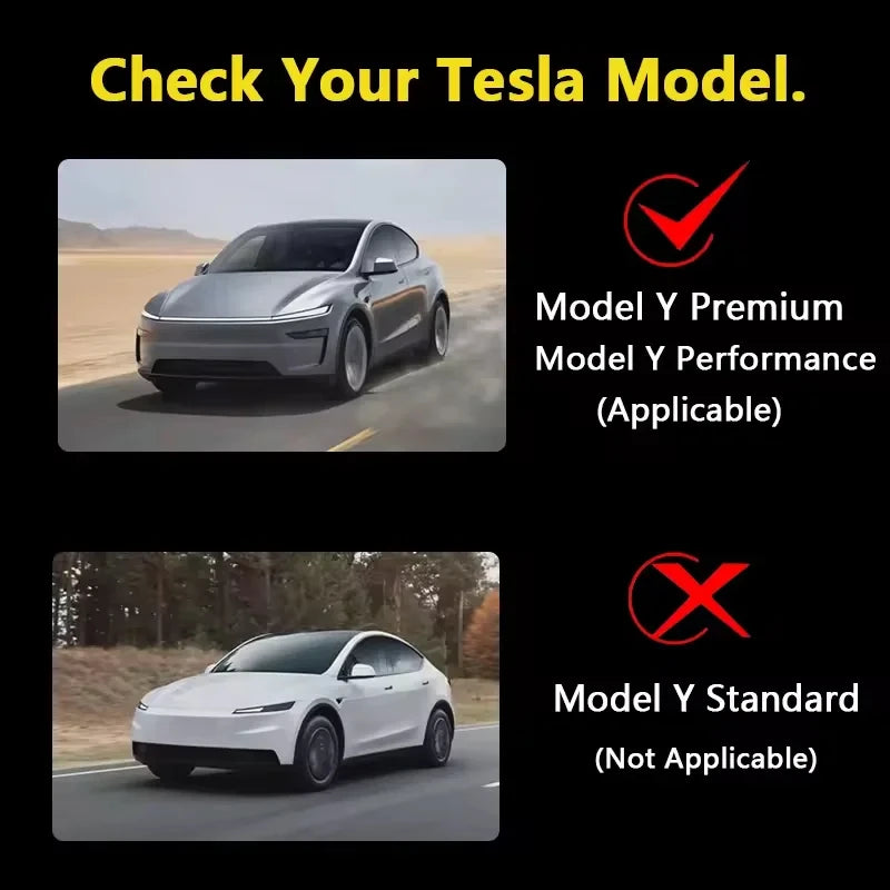 For Tesla ModelY Juniper 2025 Car Central Control Side Anti Kick TPE Waterproof Anti-dirt Full coverage Anti Kick Protective Mat