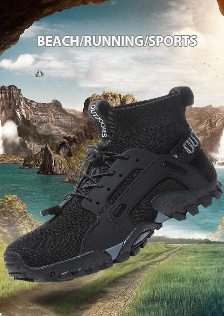 Adult Beach Water Shoes Barefoot Aqua Five Fingers Sock Swimming Breathable Hiking Wading Beach Outdoor Antiskid Sneakers