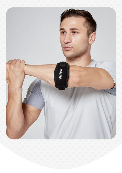 1/2 PCS Elbow Protection Strap Elbow Soft Cushion Support Strap Knee Support Basketball Tennis Badminton Epicondylitis Elbow Pad