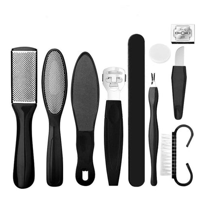 Professional Pedicure Tool Set, Stainless Steel Foot Care Kit, Dead Skin Remover, Pedicure Kit, Foot File Kit, Foot Healing Tissue Remover