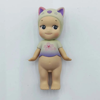 Sonny Angel' Purple Cherry Blossom Series Nigbt Minifigure Version Blind Box Decoration Cute Mystery Surprise Giff