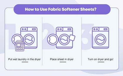 Dryer Sheets Bulk Natural Fabric Softener Plant Lavender Laundry Softener Naturally Pet Clothing Cleaning Aromatherapy Tablets