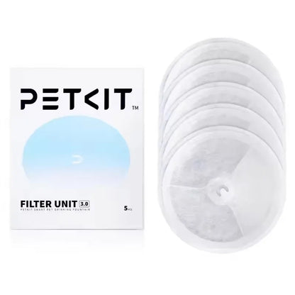 Original PETKIT Filter 3.0 5PCS Pet Automatic Feeder Filter Cat Water Fountain Cat Health Water Fountain Replacement Filters