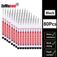 20mm Black 80pcs 1