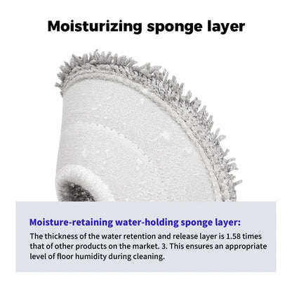 Mop Cloths For Xiaomi X10 Plus S10 Plus X20 Plus 5C 5 5Pro Omni 1S Omni 2 M30 Pro M30S OV31GL OV42CN OV21GL Vacuum Mop Parts
