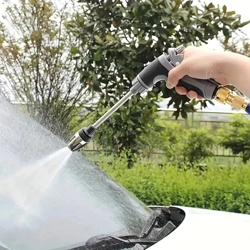 1 Pack High Pressure Spray Water Gun Garden Watering Hose Nozzle Sprinkler Car Washing Gun Car Cleaning Washing Tools