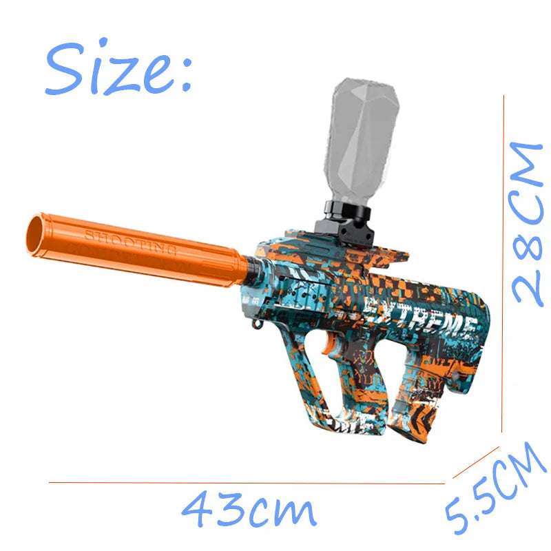 M416 Electric Gun Blaster Toy Gun AK Pistol Shooting Sport Game Outdoor High Speed Rechargeable Outdoor Game Parties For Adult