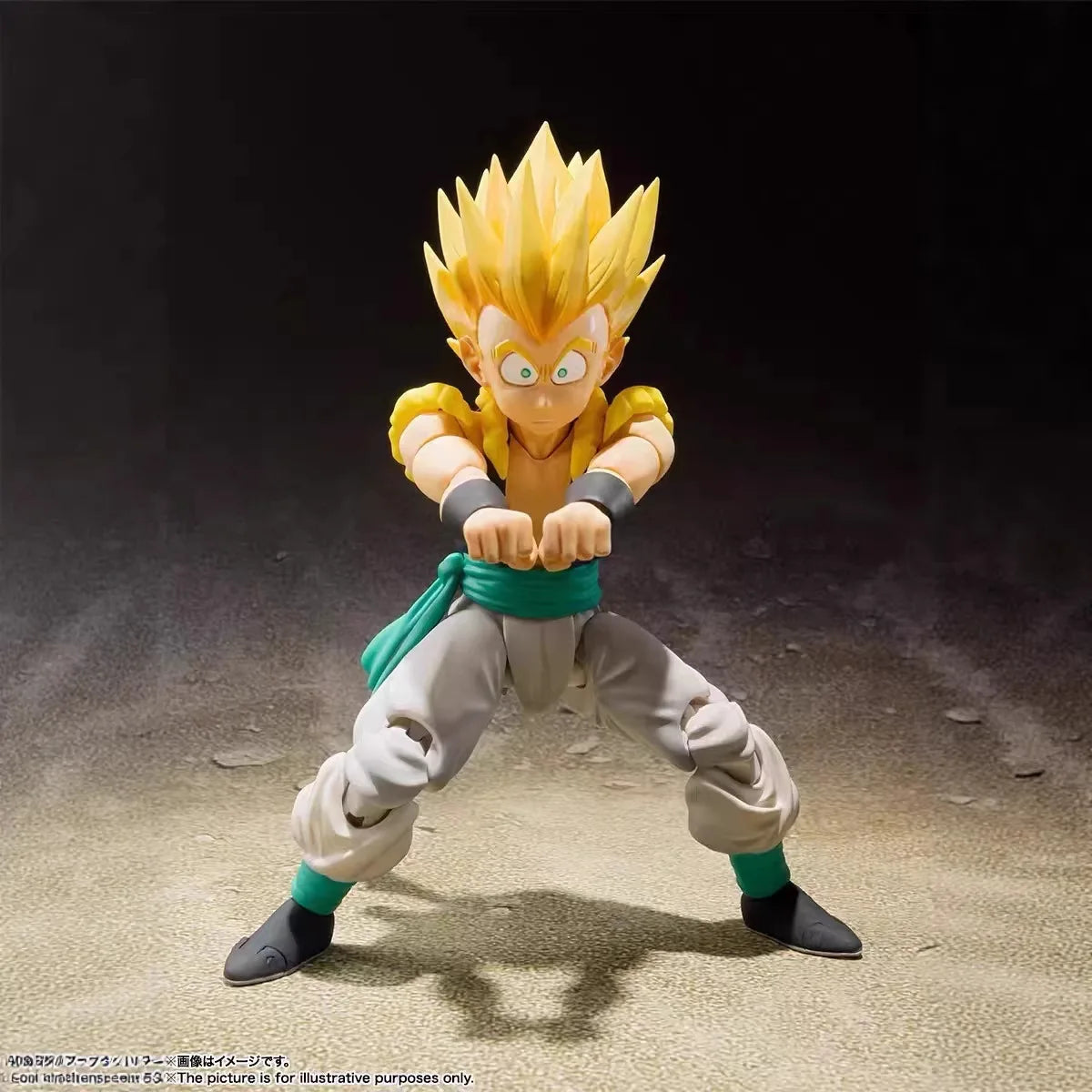 Dragon Ball Super Saiyan Gotenks Articulated Figure Anime Model Statue Collection Desktop Decoration Ornament Toy Gift for Fans