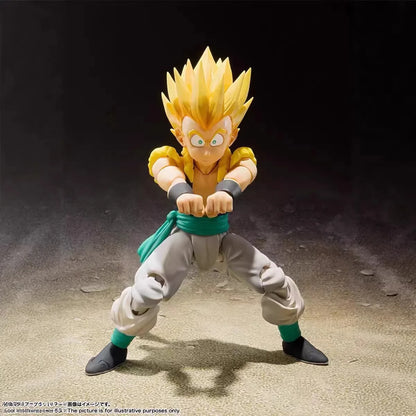 Dragon Ball Super Saiyan Gotenks Articulated Figure Anime Model Statue Collection Desktop Decoration Ornament Toy Gift for Fans