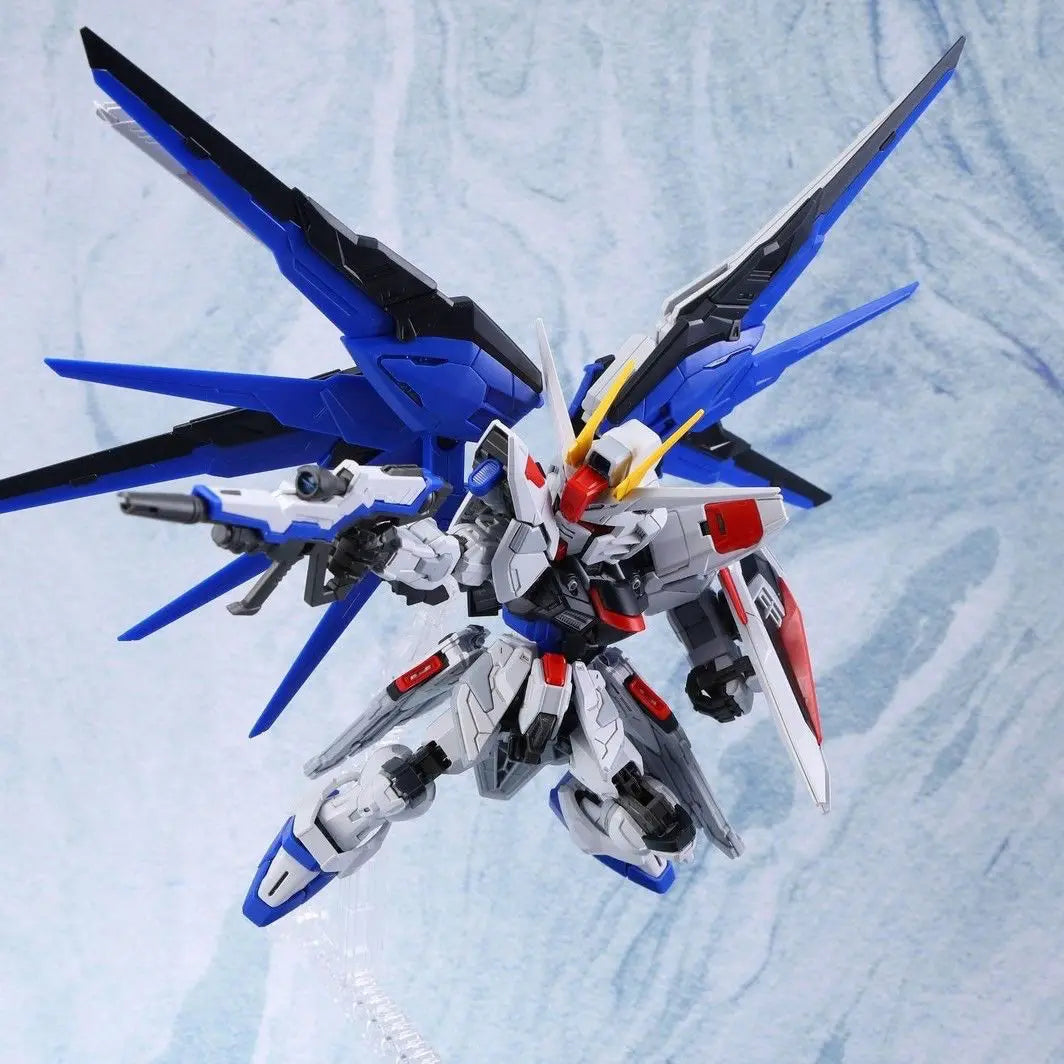 Mgsd Freedom Zgmf-X10a Mechanical Assembly Model Kit Action Figures Boys Robot Toy Desktop Decoration Christmas Gift Collectible