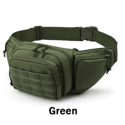 New Outdoor Multi functional Invisible Waist Attachment Bag for Men's Sports Storage Waist Bag Outdoor Tool Kit