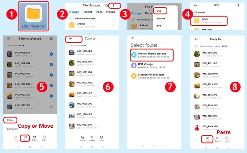 Type C Adapter TF CF SD Memory Card Reader OTG Writer Compact Flash USB-C for IPad Pro Huawei Macbook Samsung Xiaomi Cardreader
