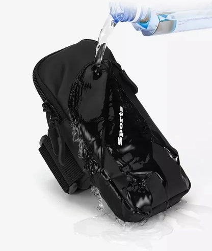Running Phone Holder Jogging Bags for iPhone Samsung Universal Waterproof PU Sports Armband Phones Arm Bag Running Accessory