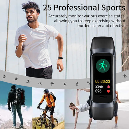LIGE Amoled Smart Watch Men Smart Band Women Heart Rate Blood Smartwartch Waterproof Smart Bracelet Sport Fitness Tracker 2026