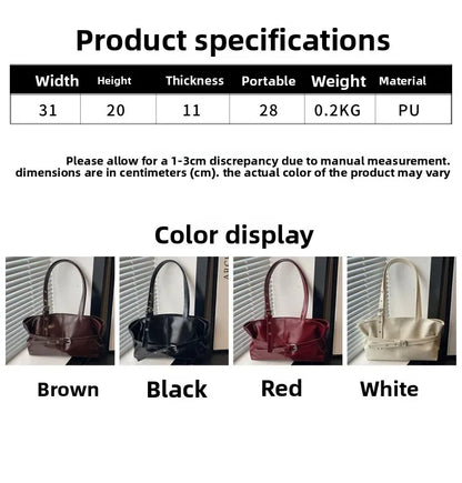 Fashionable Medium Size Versatile Tote Handbag for Daily Use Ethnic Style Synthetic Leather and Canvas Bag