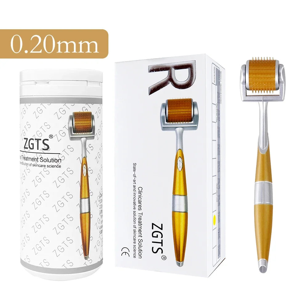 Dermaroller Derma Roller Micro Needles For Facial Beauty Hair Growth Wrinkles Remove Scars Tighten Skin Care Massage Roller Tool