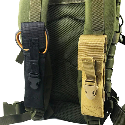 Flashlight Pouch Torch Holder Case Molle EDC Tool Waist Bag Outdoor Sport Camping Hiking Hunting Accessories Scissor cover