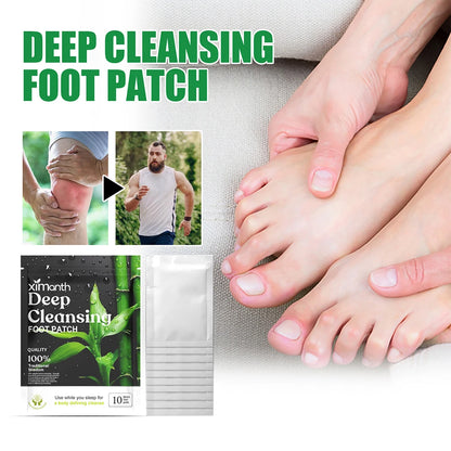 Natural Detox Foot Patches 10-50PCS/Bag Stress Relief Feet Deep Sleep Herbal Detox Sticker Relieve Stress For Foot Care Tools