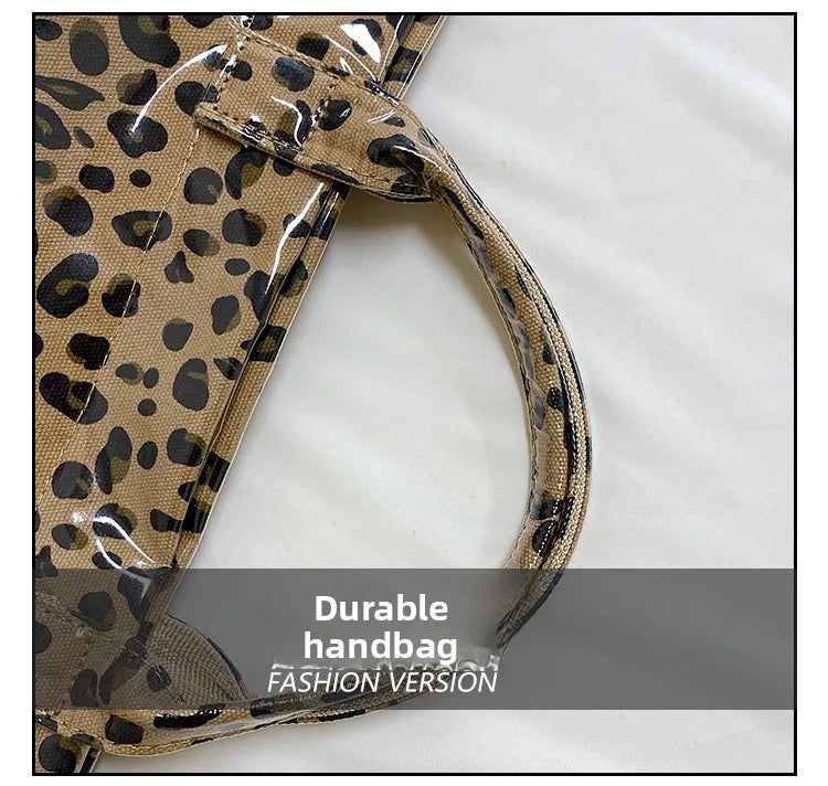 Leopard Print Women's Handbag Summer New Large-capacity Fashionable Tote Bag Fashionable Handbag Bags for Women Designer Bags