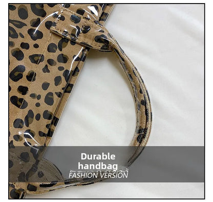 Leopard Print Women's Handbag Summer New Large-capacity Fashionable Tote Bag Fashionable Handbag Bags for Women Designer Bags