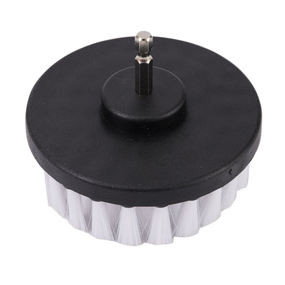 1Pcs 4in Soft Drill Brush Car Soft Brush Drill Kit Attachment For Cleaning Carpet & Leather And Upholstery Car Soft Brush Kits