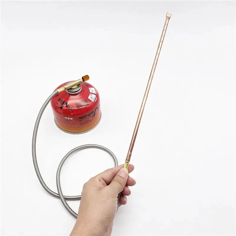 Hand-Held Charcoal Fire Igniter Spray Gun for Outdoor Barbecue Camping Firewood Stove Starter Portable Fire Gun
